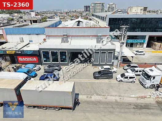 E5 BULVAR ÜZERİ TEK TAPU İSKANLI YÜKSEK TAVAN İŞ YERERİ!