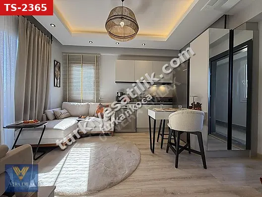 SARIÇAM'DA 1+1 D.GAZLI ULTRA LÜX SOSYAL DONATILI SİTE İÇİ DAİRE